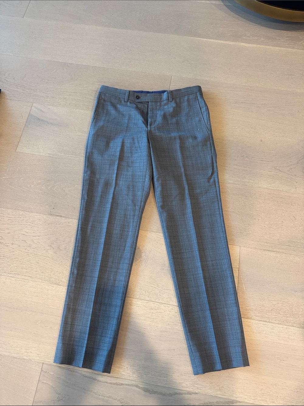 Men's Gray Dress Pants - Classic Tailored Trousers